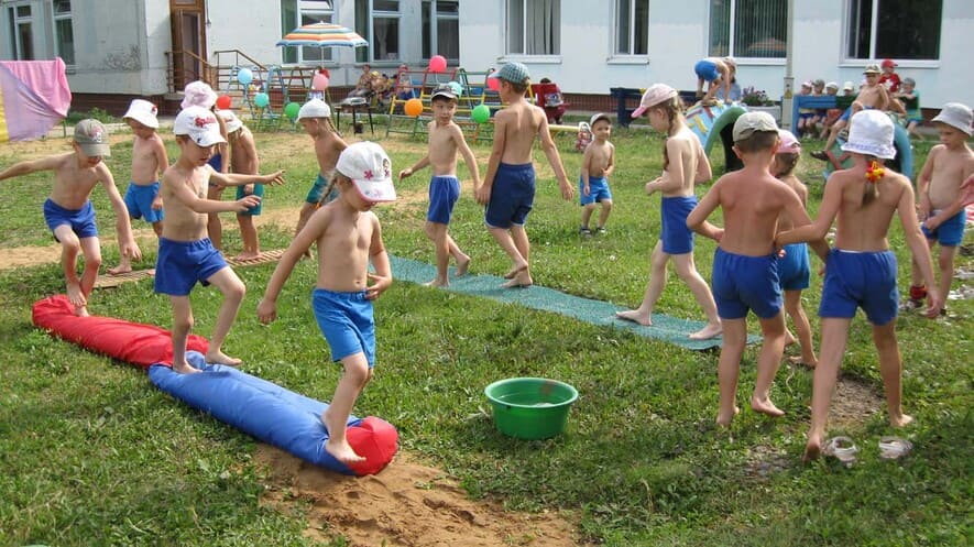 Принципы закаливания в ДОУ