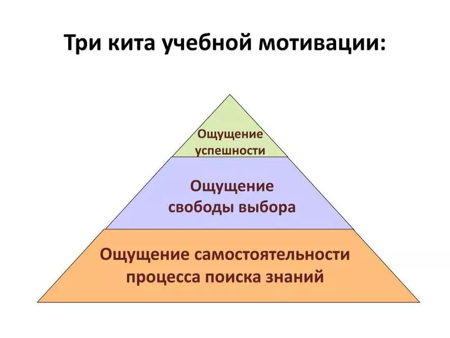 Уровни учебной мотивации